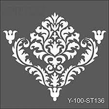 Artdeco Stencil 30X30Cm Damask-2 136Artdeco Stencil 30X30Cm Damask-2 136 - Kirtasiyem.netŞablonlar