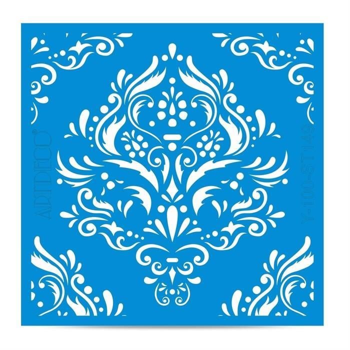 Artdeco Stencil 30x30cm Damask Bordür 149Artdeco Stencil 30x30cm Damask Bordür 149 - Kırtasiyem.netTransfer Kağıtları