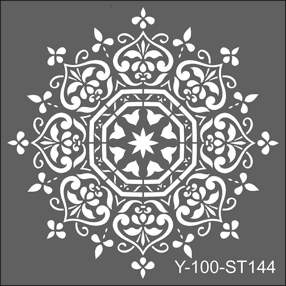 Artdeco Stencil 30X30Cm Damask Desen-4 144Artdeco Stencil 30X30Cm Damask Desen-4 144 - Kirtasiyem.netŞablonlar