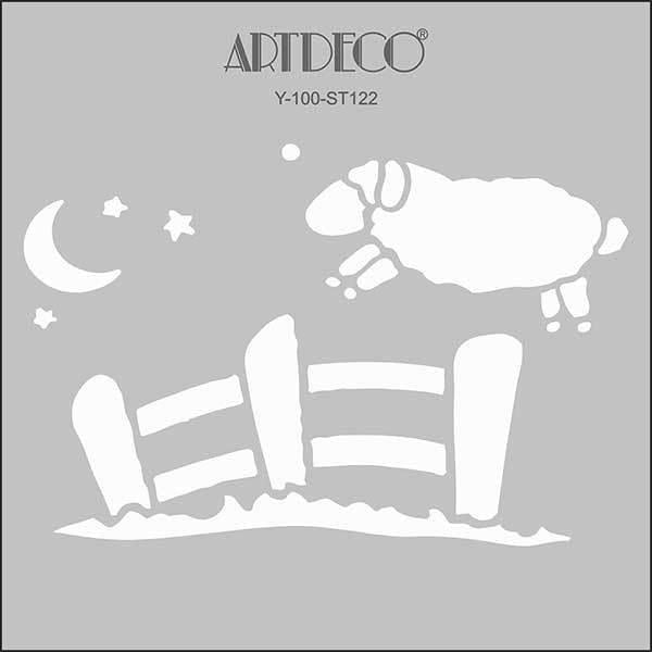Artdeco Stencil 30X30Cm  Fas Bordür-2 140-141Artdeco Stencil 30X30Cm  Fas Bordür-2 140-141 - Kirtasiyem.netŞablonlar