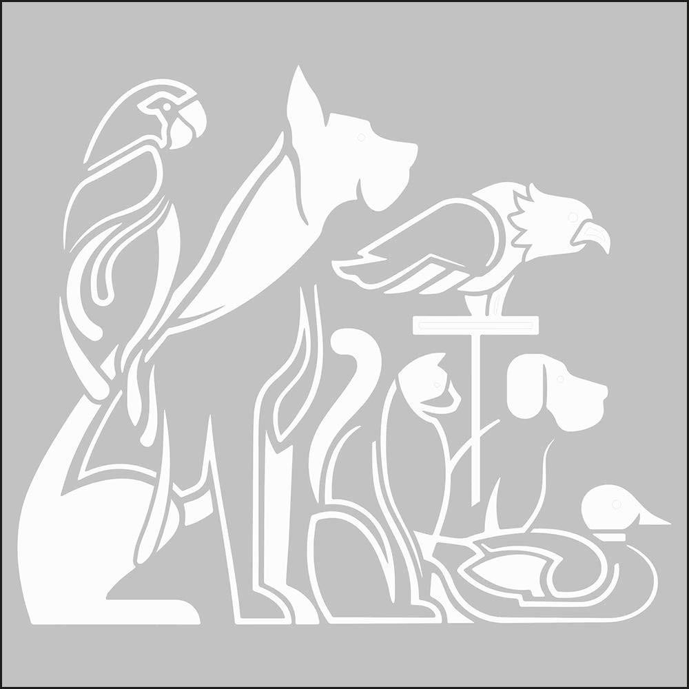 Artdeco Stencil 30X30Cm Hayvanlar Alemi-1 112Artdeco Stencil 30X30Cm Hayvanlar Alemi-1 112 - Kirtasiyem.netŞablonlar