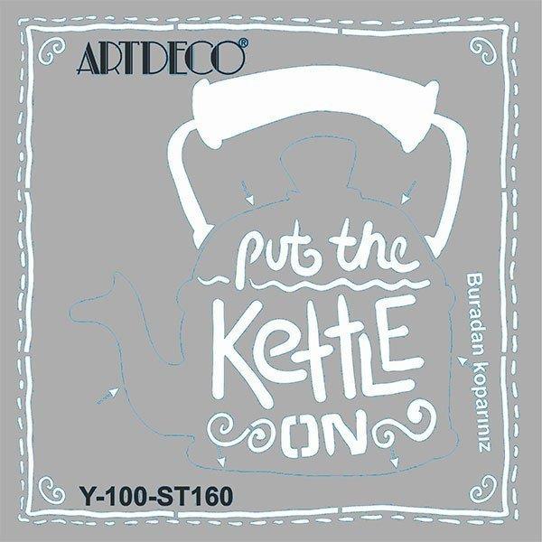 Artdeco Stencil 30x30cm Retro Çaydanlık 160Artdeco Stencil 30x30cm Retro Çaydanlık 160 - Kırtasiyem.netTransfer Kağıtları