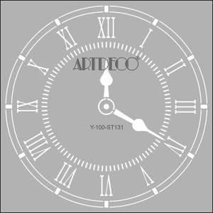 Artdeco Stencil 30X30Cm Saat 131Artdeco Stencil 30X30Cm Saat 131 - Kirtasiyem.netŞablonlar