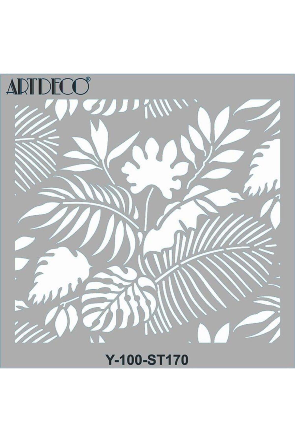 Artdeco Stencil 30x30cm Tropikal Yapraklar 170Artdeco Stencil 30x30cm Tropikal Yapraklar 170 - Kırtasiyem.netTransfer Kağıtları