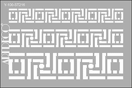 Artdeco Stencil A4 Bordür 216Artdeco Stencil A4 Bordür 216 - Kirtasiyem.netŞablonlar