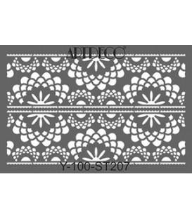 Artdeco Stencil A4 Dantel-2 207Artdeco Stencil A4 Dantel-2 207 - Kirtasiyem.netŞablonlar