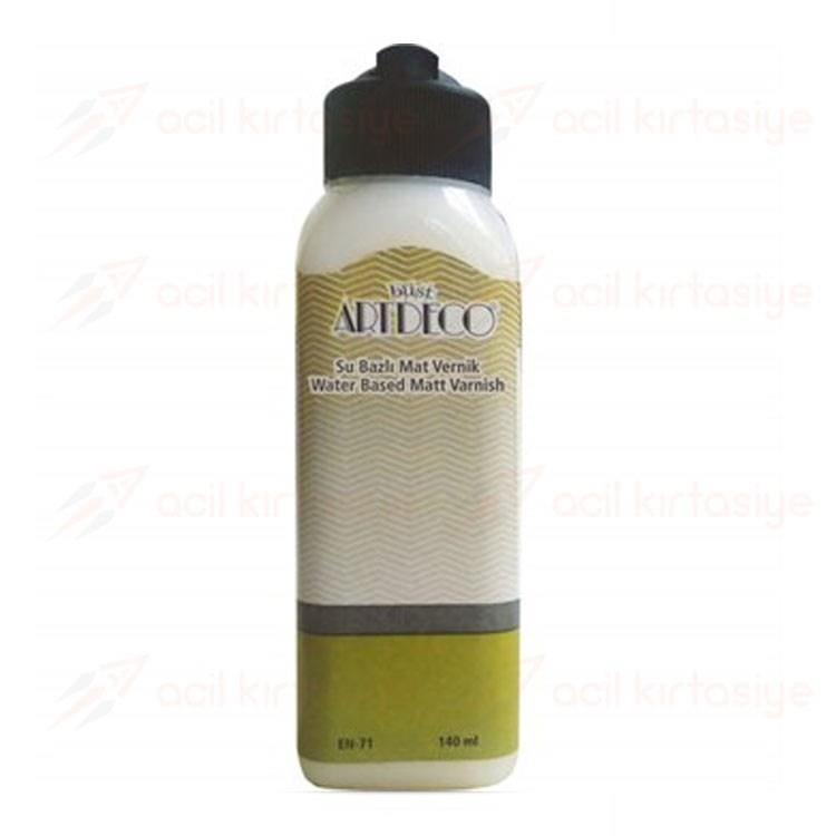 Artdeco Su Bazlı Mat Vernik 140MlArtdeco Su Bazlı Mat Vernik 140Ml - Kırtasiyem.netResim Verniği