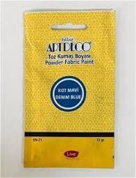 Artdeco Toz Kumaş Boyası 13Gr Kot Mavi 1109Artdeco Toz Kumaş Boyası 13Gr Kot Mavi 1109 - Kırtasiyem.netKumaş Boyaları