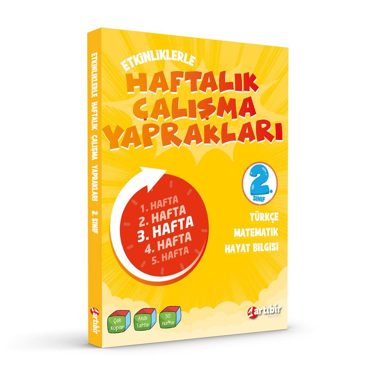 Artıbir 2. Sınıf Gün Gün Matik Haftalık Çalışma YapraklarıArtıbir 2. Sınıf Gün Gün Matik Haftalık Çalışma Yaprakları - Kirtasiyem.net2.Sınıf