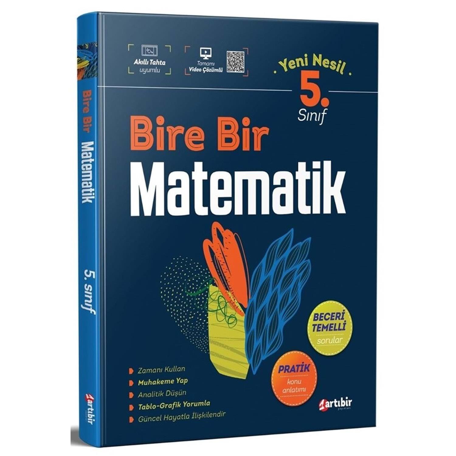 Artıbir 5. Sınıf Birebir MatematikArtıbir 5. Sınıf Birebir Matematik - Kirtasiyem.net5.Sınıf