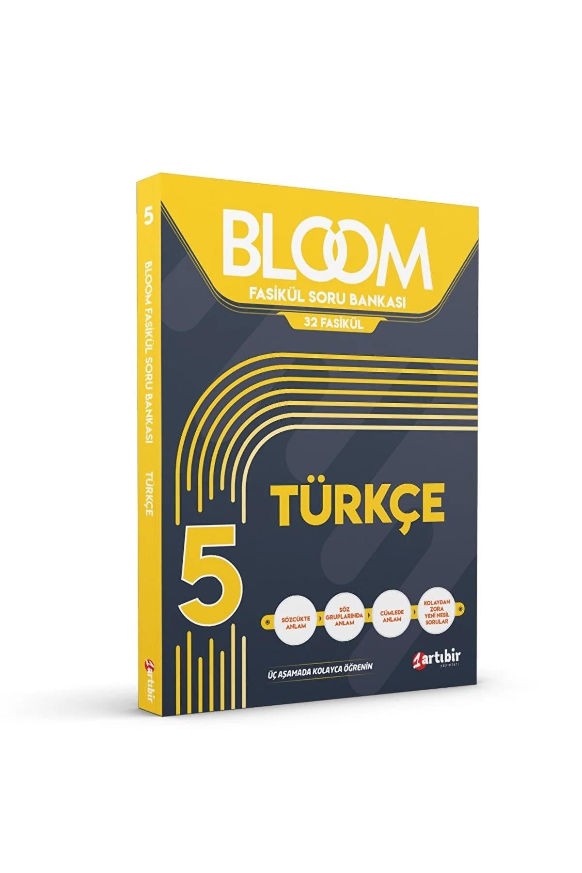 Artıbir 5. Sınıf Bloom Türkçe Soru BankasıArtıbir 5. Sınıf Bloom Türkçe Soru Bankası - Kirtasiyem.net5.Sınıf