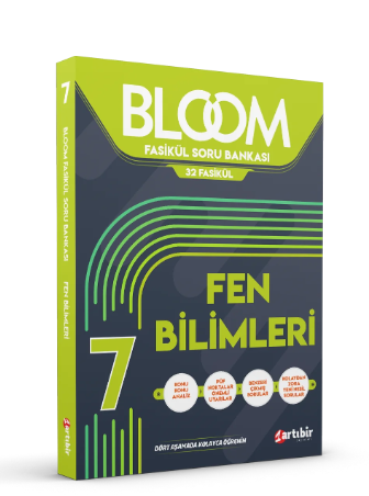 Artıbir 7. Sınıf Bloom Fen Bilimleri Soru BankasıArtıbir 7. Sınıf Bloom Fen Bilimleri Soru Bankası - Kirtasiyem.net7.Sınıf