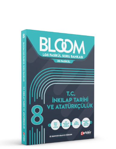 Artıbir 8. Sınıf Bloom Lgs T.C. İnklap Tarihi Ve Atatürkçülük Soru BankasıArtıbir 8. Sınıf Bloom Lgs T.C. İnklap Tarihi Ve Atatürkçülük Soru Bankası - Kirtasiyem.net8.Sınıf