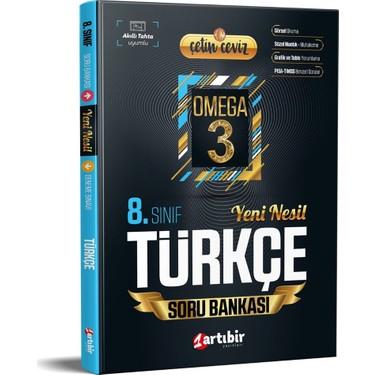Artıbir 8.Sınıf Çetin Ceviz Omega Türkçe Soru BankasıArtıbir 8.Sınıf Çetin Ceviz Omega Türkçe Soru Bankası - Kirtasiyem.net8.Sınıf