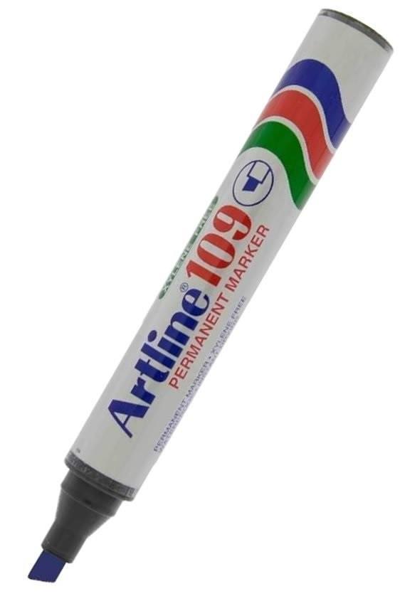 Artline 109 Permanent Markör Kesik Uç 2.0-5.0 Mm Mavi Artline 109 Permanent Markör Kesik Uç 2.0-5.0 Mm Mavi  - Kirtasiyem.netParmanent Ve Markörler