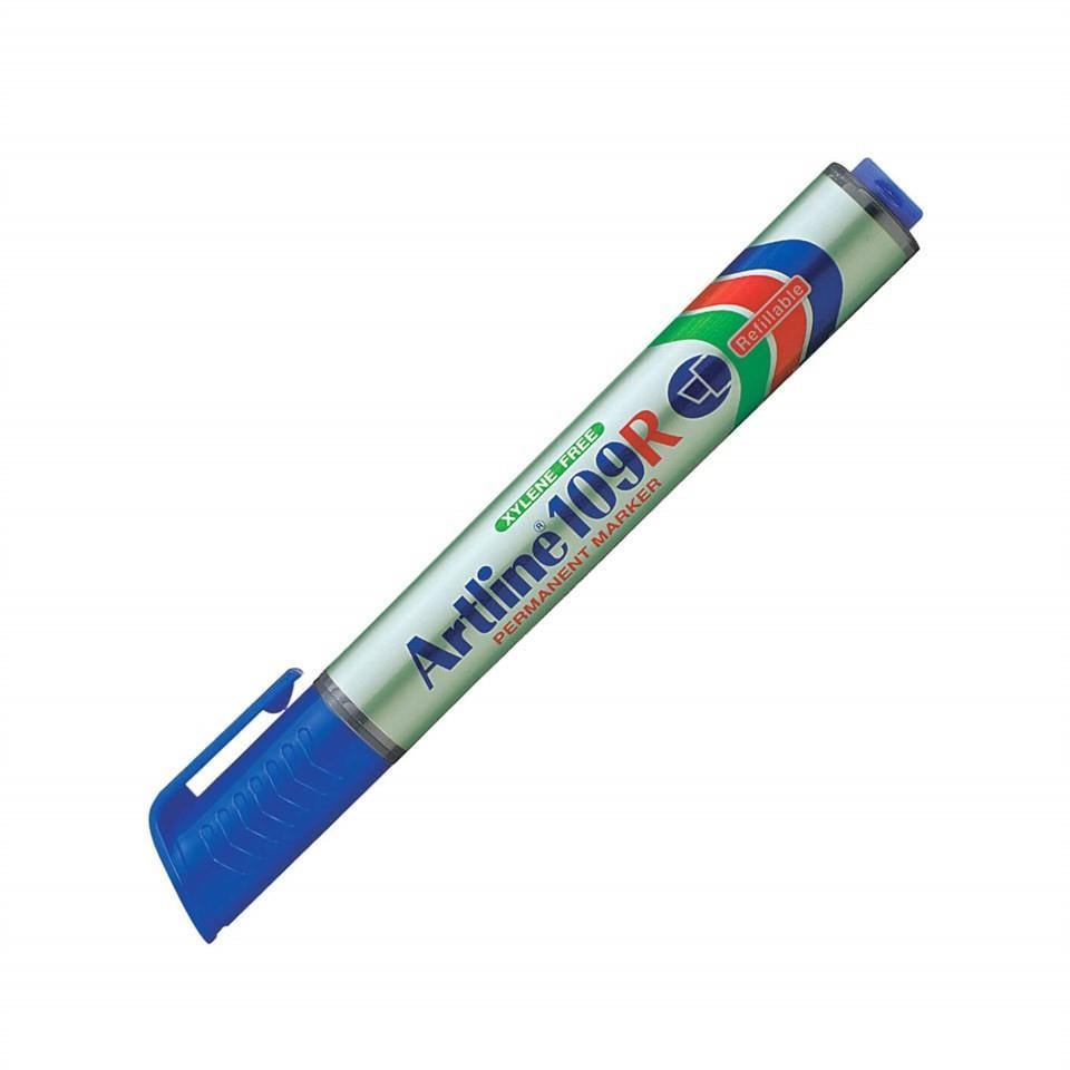 Artline 109R Permanent Marker BlueArtline 109R Permanent Marker Blue - Kirtasiyem.netMarkörler