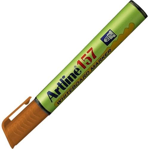 Artline 157 Beyaz Tahta Markörü Uç:2,0mm TuruncuArtline 157 Beyaz Tahta Markörü Uç:2,0mm Turuncu - Kirtasiyem.netBeyaz Tahta Kalemi