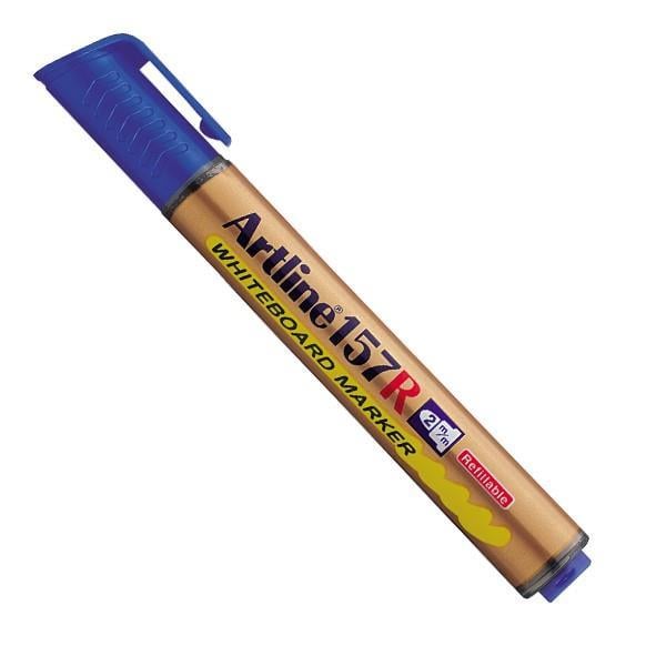 Artline 157R Doldurulabilen Beyaz Tahta Markörü Uç:2,0mm MaviArtline 157R Doldurulabilen Beyaz Tahta Markörü Uç:2,0mm Mavi - Kirtasiyem.netBeyaz Tahta Kalemi