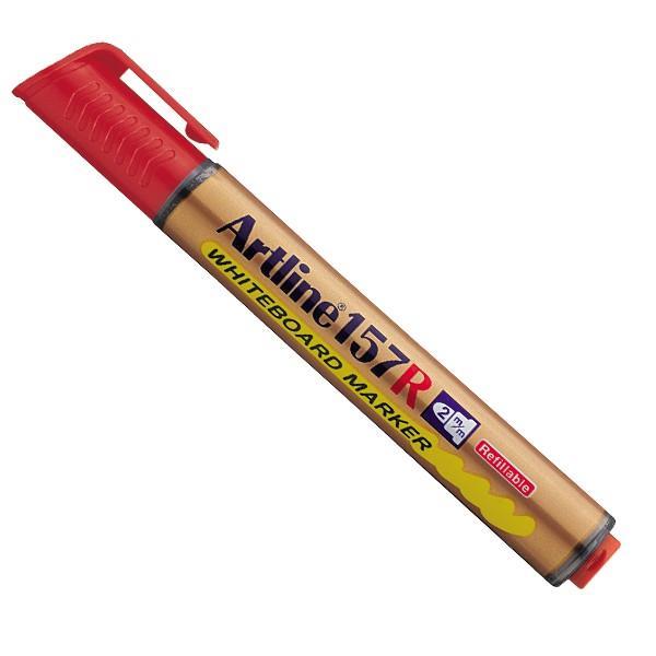 Artline 157R Doldurulabilen Beyaz Tahta Markörü Uç:2,0mm KırmızıArtline 157R Doldurulabilen Beyaz Tahta Markörü Uç:2,0mm Kırmızı - Kirtasiyem.netBeyaz Tahta Kalemi