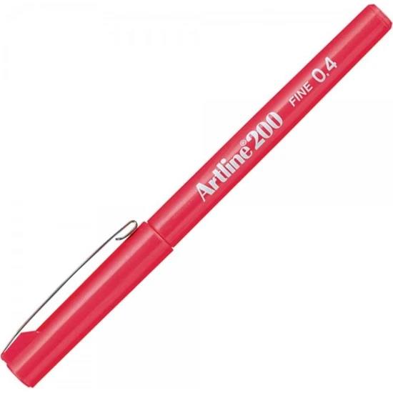 Artline 200CC Fine Keçe Uçlu Yazı Kalemi (Parlak Gövdeli) Uç:0,4mm KırmızıArtline 200CC Fine Keçe Uçlu Yazı Kalemi (Parlak Gövdeli) Uç:0,4mm Kırmızı - Kırtasiyem.netDövme Kalemleri