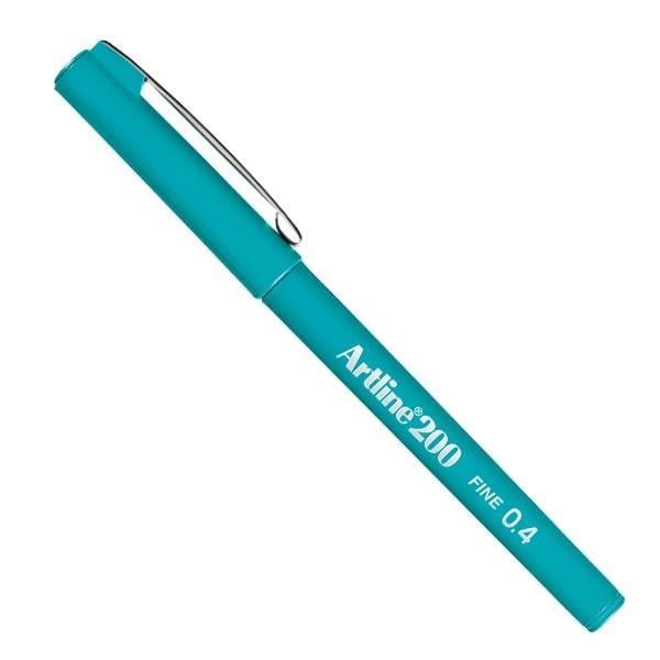 Artline 200N Fine Keçe Uçlu Yazı Kalemi Uç:0,4mm TurkuazArtline 200N Fine Keçe Uçlu Yazı Kalemi Uç:0,4mm Turkuaz - Kirtasiyem.netDövme Kalemleri