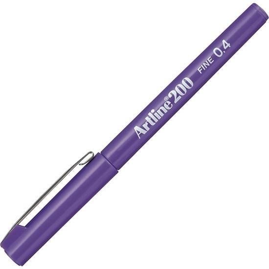 Artline 200N Fine Keçe Uçlu Yazı Kalemi Uç:0,4mm MorArtline 200N Fine Keçe Uçlu Yazı Kalemi Uç:0,4mm Mor - Kirtasiyem.netDövme Kalemleri