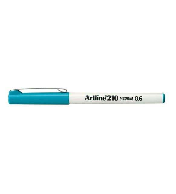 Artline 210N Keçe Uçlu Yazı Kalemi Uç:0,6mm TurkuazArtline 210N Keçe Uçlu Yazı Kalemi Uç:0,6mm Turkuaz - Kırtasiyem.netDövme Kalemleri