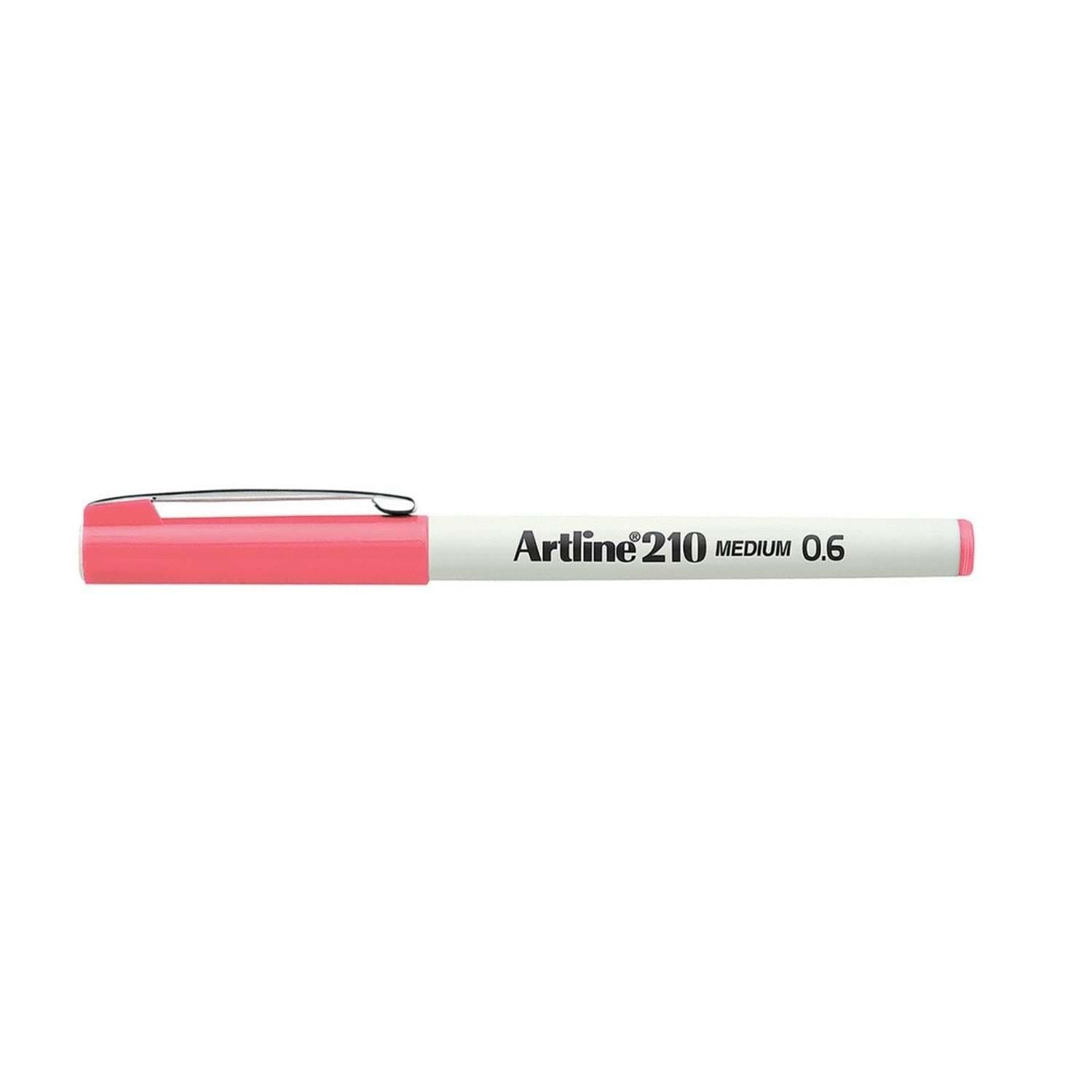 Artline 210N Keçe Uçlu Yazı Kalemi Uç:0,6mm PembeArtline 210N Keçe Uçlu Yazı Kalemi Uç:0,6mm Pembe - Kırtasiyem.netDövme Kalemleri