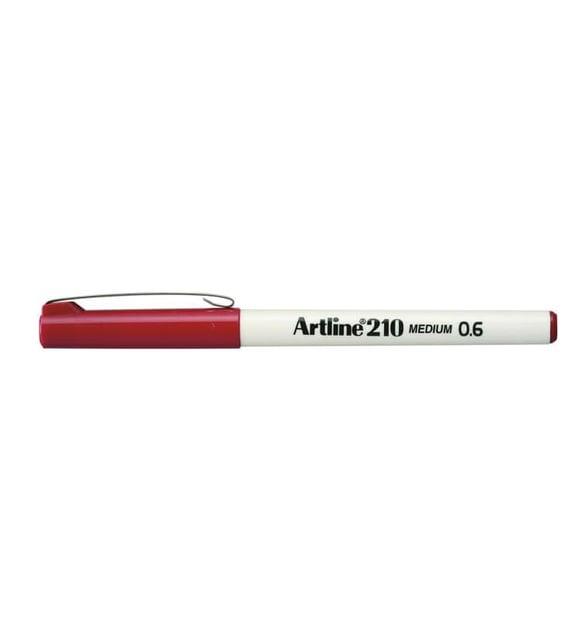 Artline 210N Keçe Uçlu Yazı Kalemi Uç:0,6mm Koyu KırmızıArtline 210N Keçe Uçlu Yazı Kalemi Uç:0,6mm Koyu Kırmızı - Kırtasiyem.netDövme Kalemleri