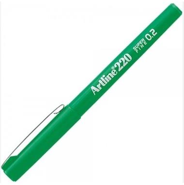Artline 220N Super Fine İnce Keçe Uçlu Yazı Kalemi Uç:0,2mm S.YeşilArtline 220N Super Fine İnce Keçe Uçlu Yazı Kalemi Uç:0,2mm S.Yeşil - Kirtasiyem.netDövme Kalemleri