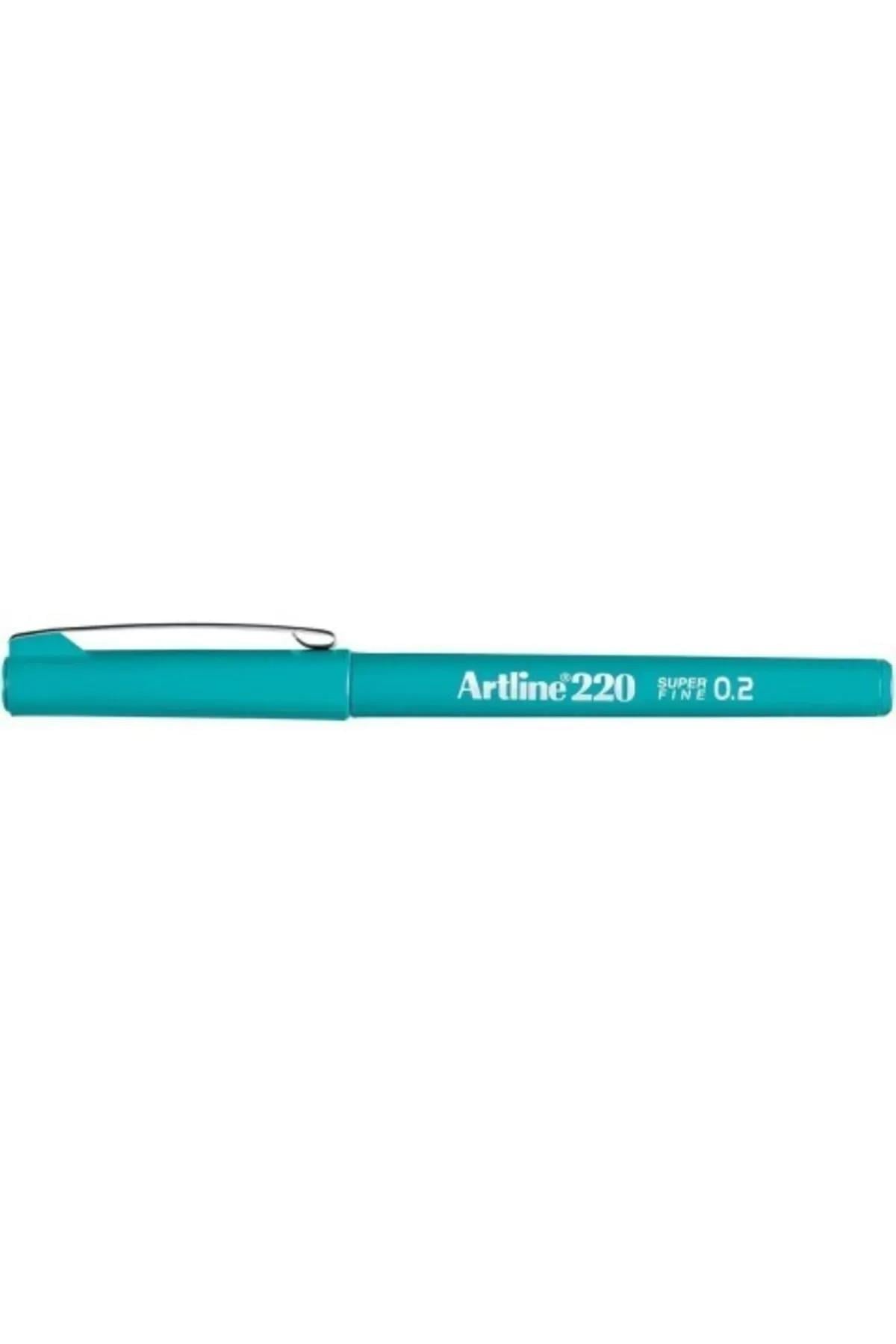 Artline 220N Super Fine İnce Keçe Uçlu Yazı Kalemi Uç:0,2mm TurkuazArtline 220N Super Fine İnce Keçe Uçlu Yazı Kalemi Uç:0,2mm Turkuaz - Kirtasiyem.netDövme Kalemleri