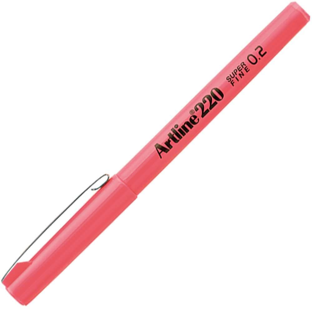 Artline 220N Super Fine İnce Keçe Uçlu Yazı Kalemi Uç:0,2mm PembeArtline 220N Super Fine İnce Keçe Uçlu Yazı Kalemi Uç:0,2mm Pembe - Kirtasiyem.netDövme Kalemleri