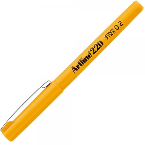 Artline 220N Super Fine İnce Keçe Uçlu Yazı Kalemi Uç:0,2mm SarıArtline 220N Super Fine İnce Keçe Uçlu Yazı Kalemi Uç:0,2mm Sarı - Kirtasiyem.netDövme Kalemleri