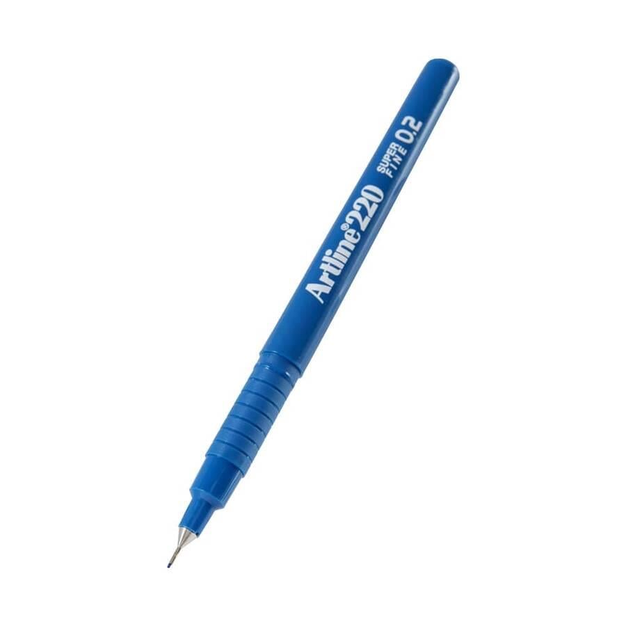 Artline 220N Super Fine İnce Keçe Uçlu Yazı Kalemi Uç:0,2mm Gök MaviArtline 220N Super Fine İnce Keçe Uçlu Yazı Kalemi Uç:0,2mm Gök Mavi - Kirtasiyem.netDövme Kalemleri