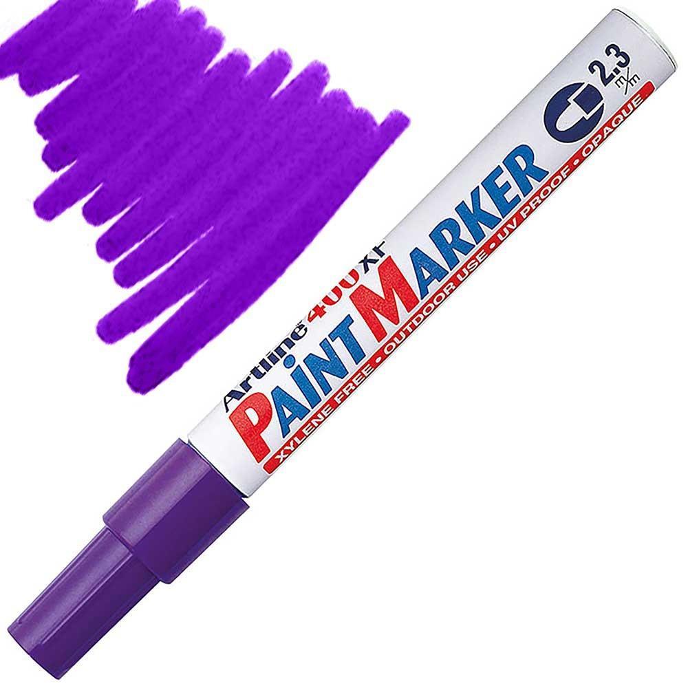 Artline 400XF Paint Marker Çok Amaçlı Boyama Markörü Uç:2,3mm MorArtline Paint Marker Purple 400Xf - Kirtasiyem.netMarkörler