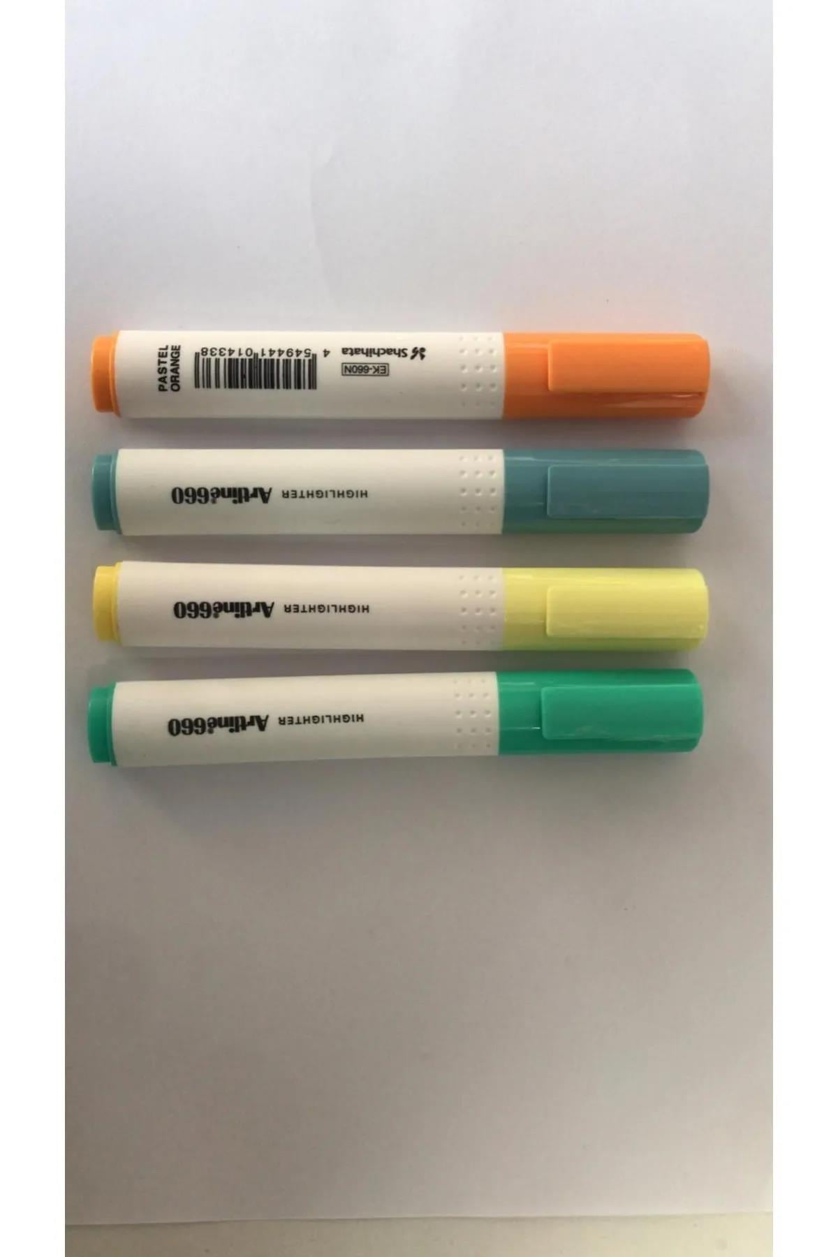 Artline 660 Fosforlu Kalem Kesik Uç:1,0-4,0mm 4'lü Fosforlu setArtline 660 Fosforlu Kalem Kesik Uç:1,0-4,0mm 4'lü Fosforlu set - Kirtasiyem.netFosforlu Kalemler