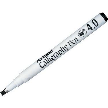 Artline Calligraphy Pen 4.0 Kaligrafi Kalemi Uç:4,0mm SiyahArtline Calligraphy Pen 4.0 Kaligrafi Kalemi Uç:4,0mm Siyah - Kirtasiyem.netKaligrafi Kalemleri