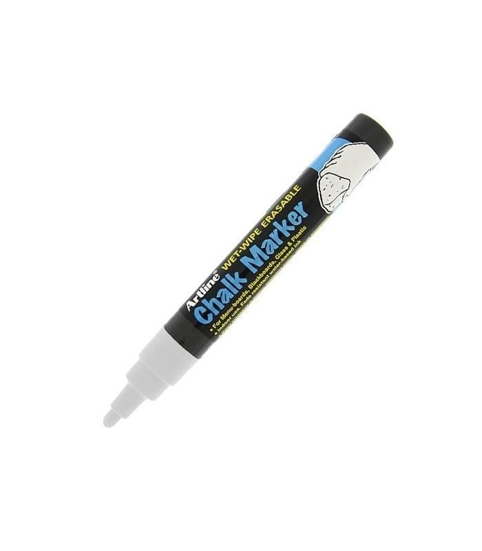 Artline Chalk Marker Tebeşir Markörü Uç:2,0mm BeyazArtline Chalk Marker White - Kirtasiyem.netMarkörler