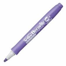 Artline Decorite Chisel Type Kesik Uçlu Marker M. PurpleMarkörler