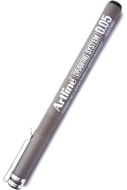 Artline Drawing System 0.05 Çizim Kalemi Uç:0,05mm SiyahArtline Drawing System 0.05 Black - Kırtasiyem.netGrafik ve Çizim Kalemleri