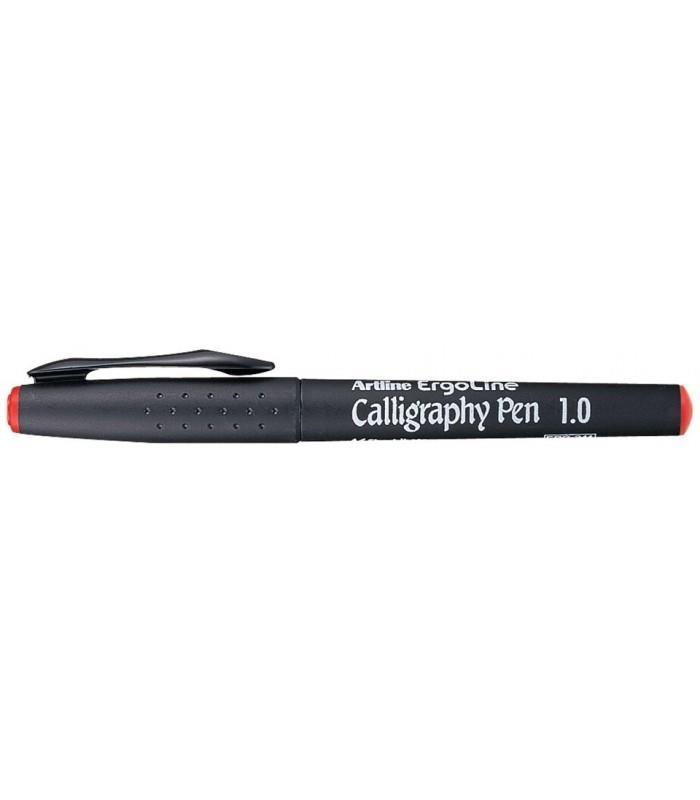 Artline Ergoline Calligraphy Pen 1.0 RedArtline Ergoline Calligraphy Pen 1.0 Red - Kirtasiyem.netKaligrafi Kalemleri