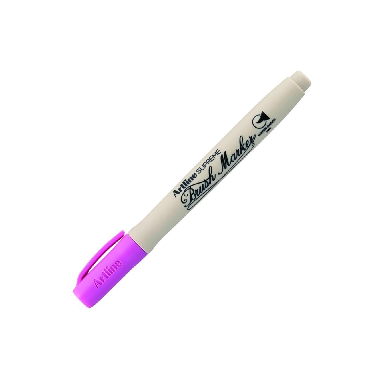 Artline Supreme Brush Marker Esnek Fırça Uçlu Kalem PembeArtline Supreme Brush Marker Esnek Fırça Uçlu Kalem Pembe - Kirtasiyem.netMarkörler
