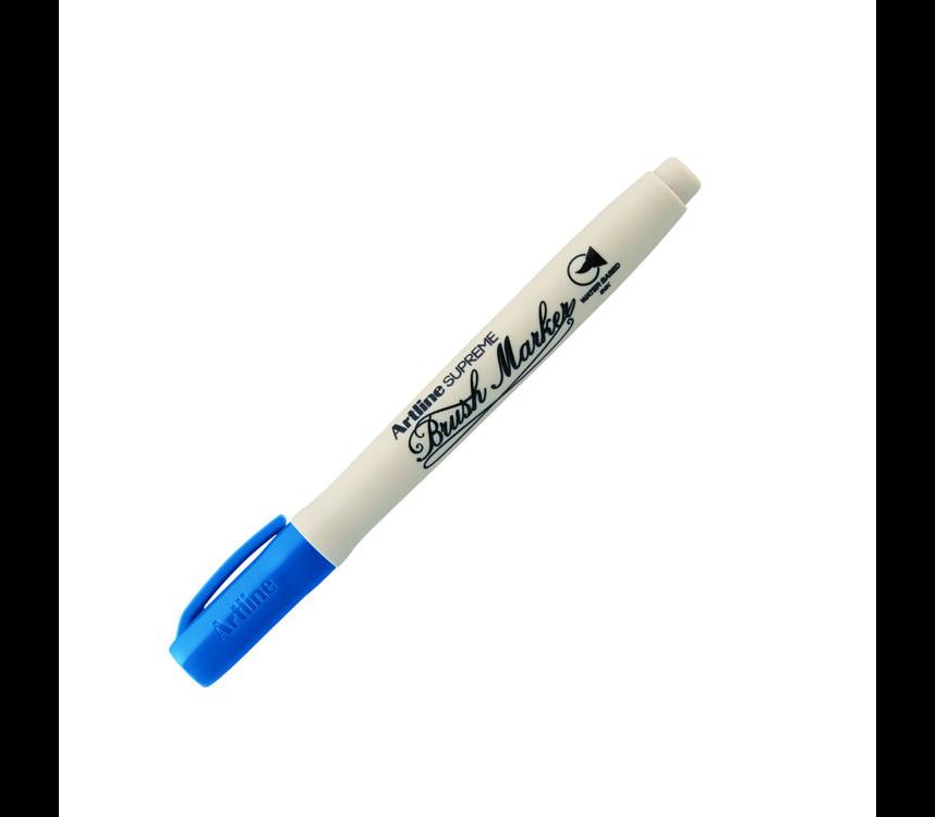 Artline Supreme Brush Marker Esnek Fırça Uçlu Kalem Royal MaviArtline Supreme Brush Marker Esnek Fırça Uçlu Kalem Royal Mavi - Kirtasiyem.netMarkörler