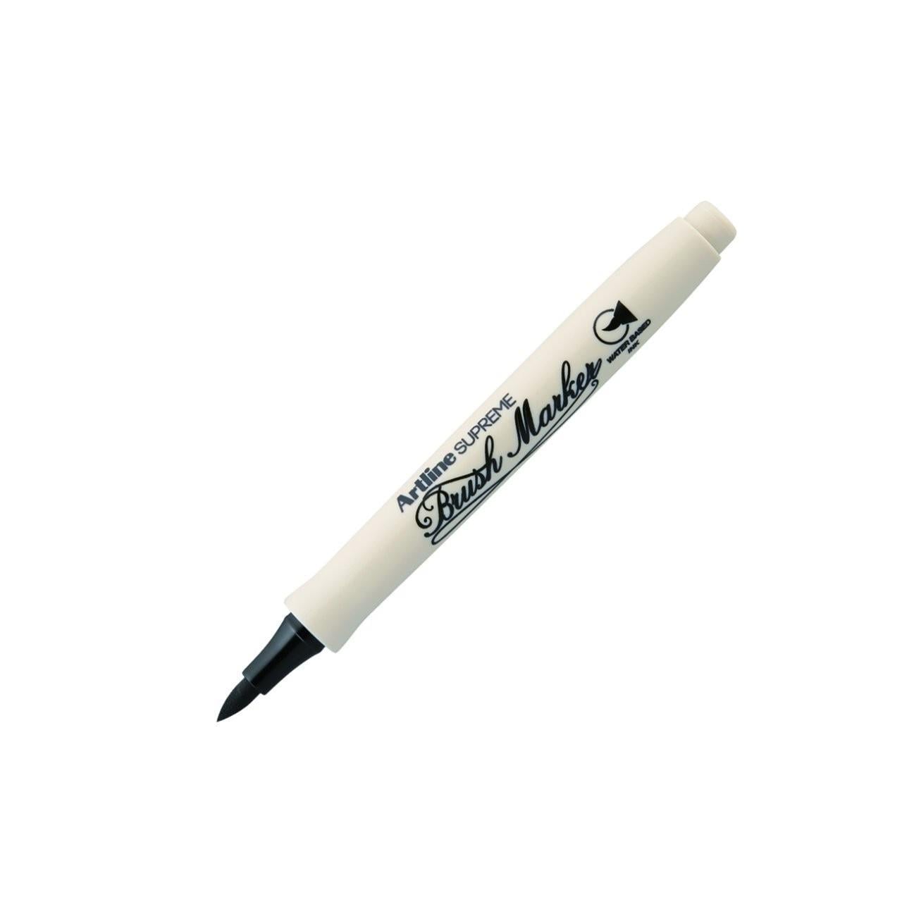 Artline Supreme Brush Marker Esnek Fırça Uçlu Kalem SiyahArtline Supreme Brush Marker Esnek Fırça Uçlu Kalem Siyah - Kirtasiyem.netMarkörler