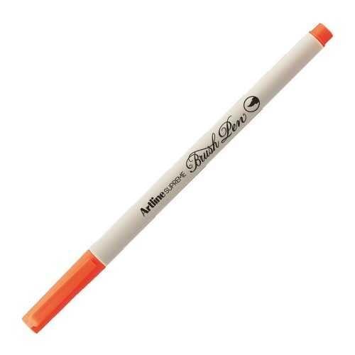 Artline Supreme Brush Uçlu Kalem Fosforlu TuruncuArtline Supreme Brush Uçlu Kalem Fosforlu Turuncu - Kirtasiyem.netMarkörler
