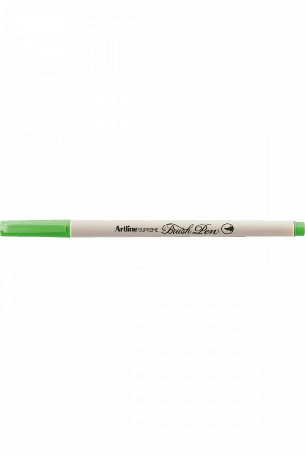 Artline Supreme Brush Uçlu Kalem Fosforlu YeşilArtline Supreme Brush Uçlu Kalem Fosforlu Yeşil - Kirtasiyem.netMarkörler