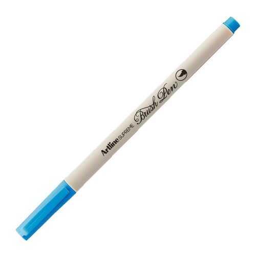 Artline Supreme Brush Uçlu Kalem Fosforlu MaviArtline Supreme Brush Uçlu Kalem Fosforlu Mavi - Kirtasiyem.netMarkörler