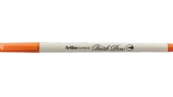 Artline Supreme Brush Uçlu Kalem Koyu TuruncuArtline Supreme Brush Uçlu Kalem Koyu Turuncu - Kirtasiyem.netMarkörler