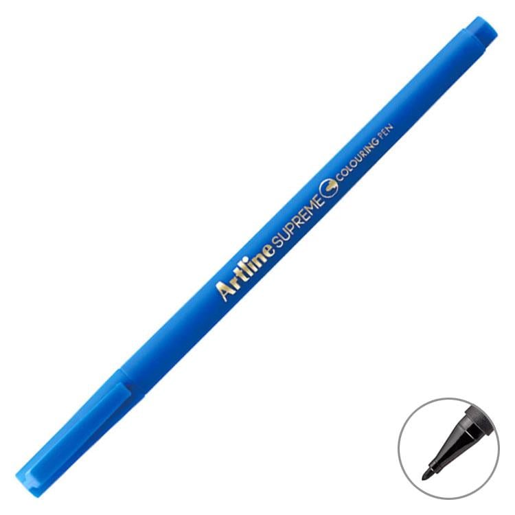 Artline Supreme Coloring Keçe Uçlu Kalem Uç:0,6mm MaviArtline Supreme Coloring Keçe Uçlu Kalem Uç:0,6mm Mavi - Kirtasiyem.netDövme Kalemleri