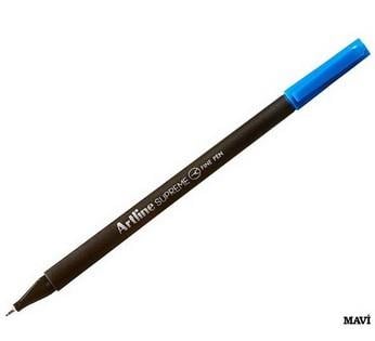 Artline Supreme Fine Keçe Uçlu Kalem Uç:0,4Mm MaviArtline Supreme Fine Keçe Uçlu Kalem Uç:0,4mm Mavi - Kırtasiyem.netKeçeli Kalemler